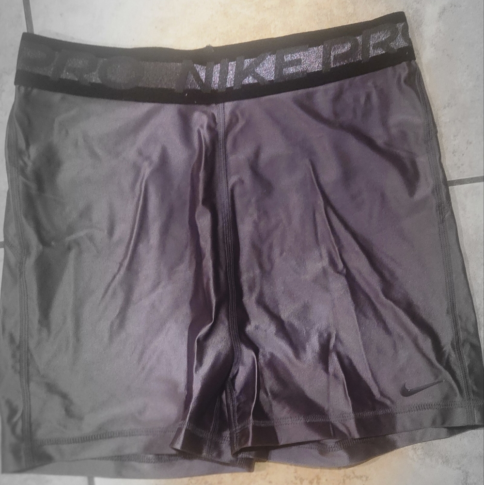 Nike Women's Dark Gray Athletic Shorts